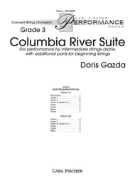 Columbia River Suite Orchestra Scores/Parts sheet music cover
